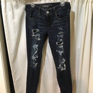 Ripped American Eagle Jeans